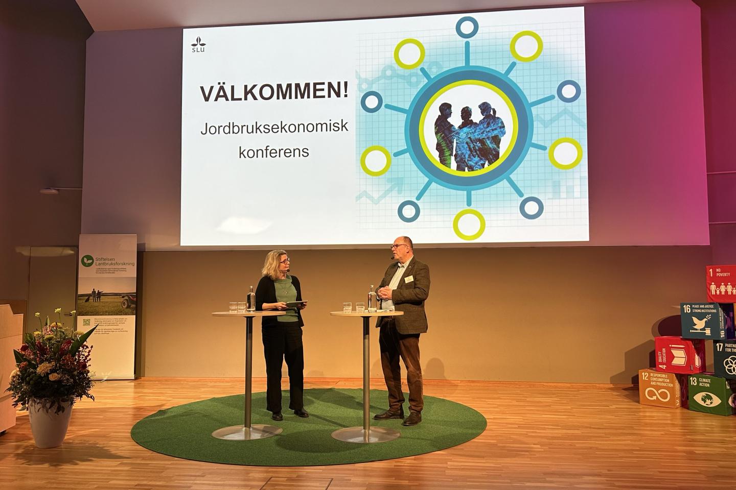 Bild från jordbruksekonomisk konferens