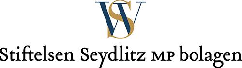 Logotype för Stiftelsen Seydlitz MP bolagen