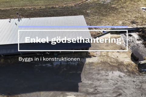 Flygbild på stall