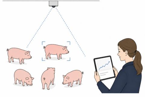 Illustration kameravägning